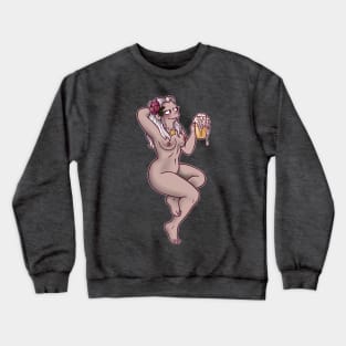 Beer Maiden Crewneck Sweatshirt